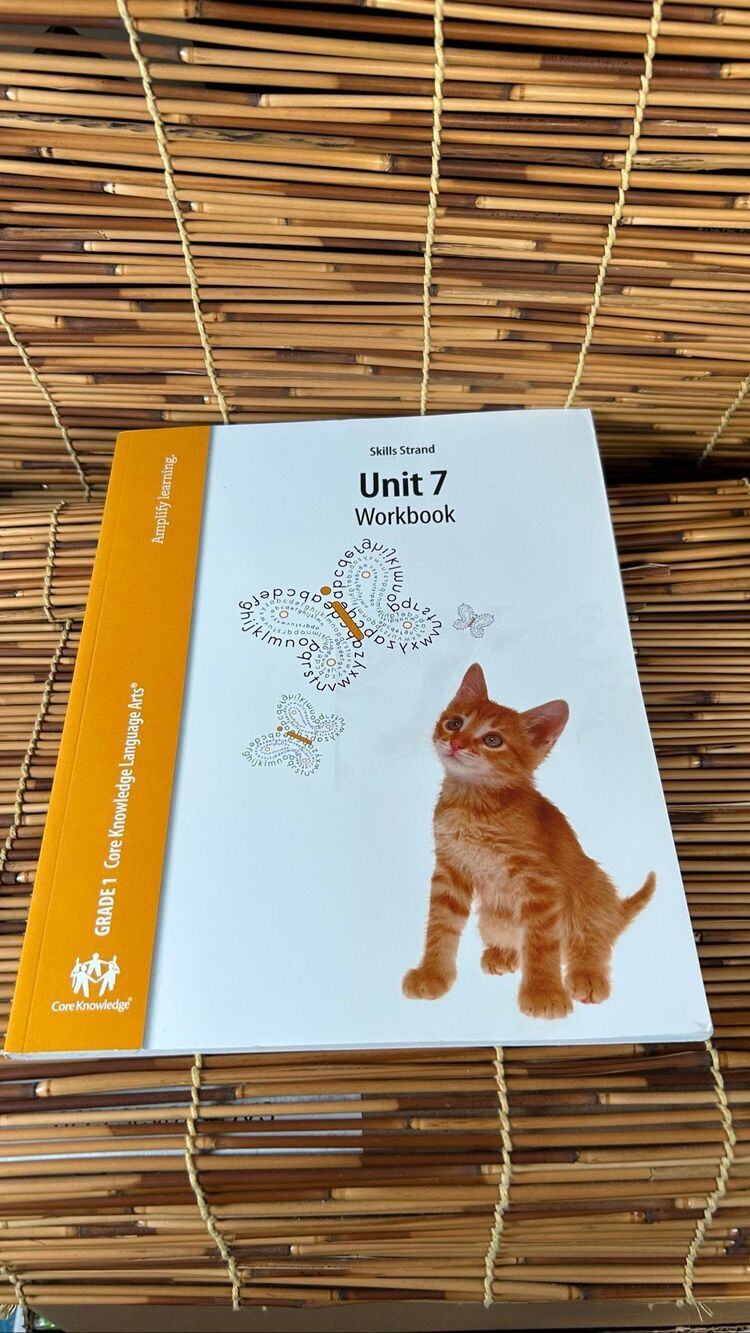 Core Knowledge Grade 1 Unit 7 Workbook Language Arts